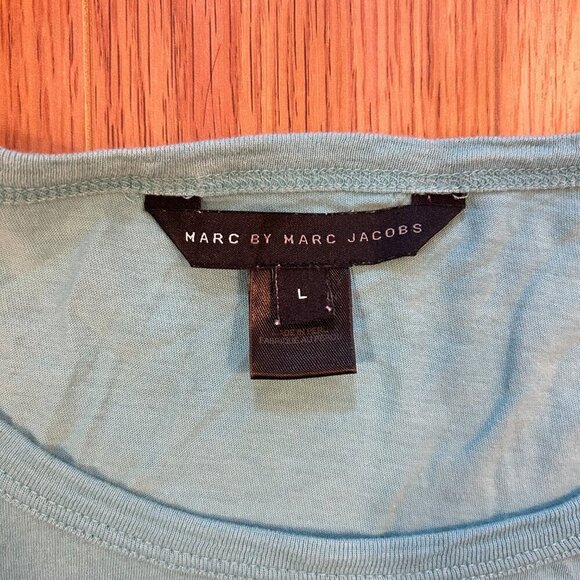 Marc by Marc Jacobs Walking Sun Graphic T-Shirt Blue - L - Picture 8 of 13